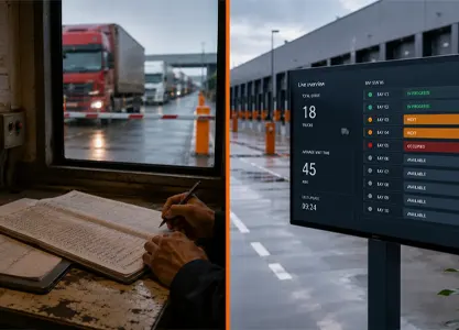 Yard management digitale e gestione manuale a confronto