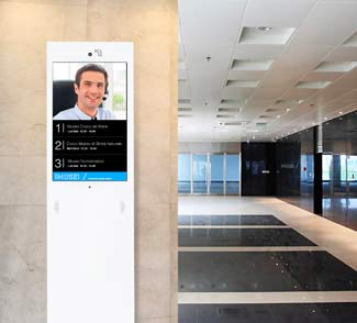 Kiosk Hall - Video call system for unattended concierge