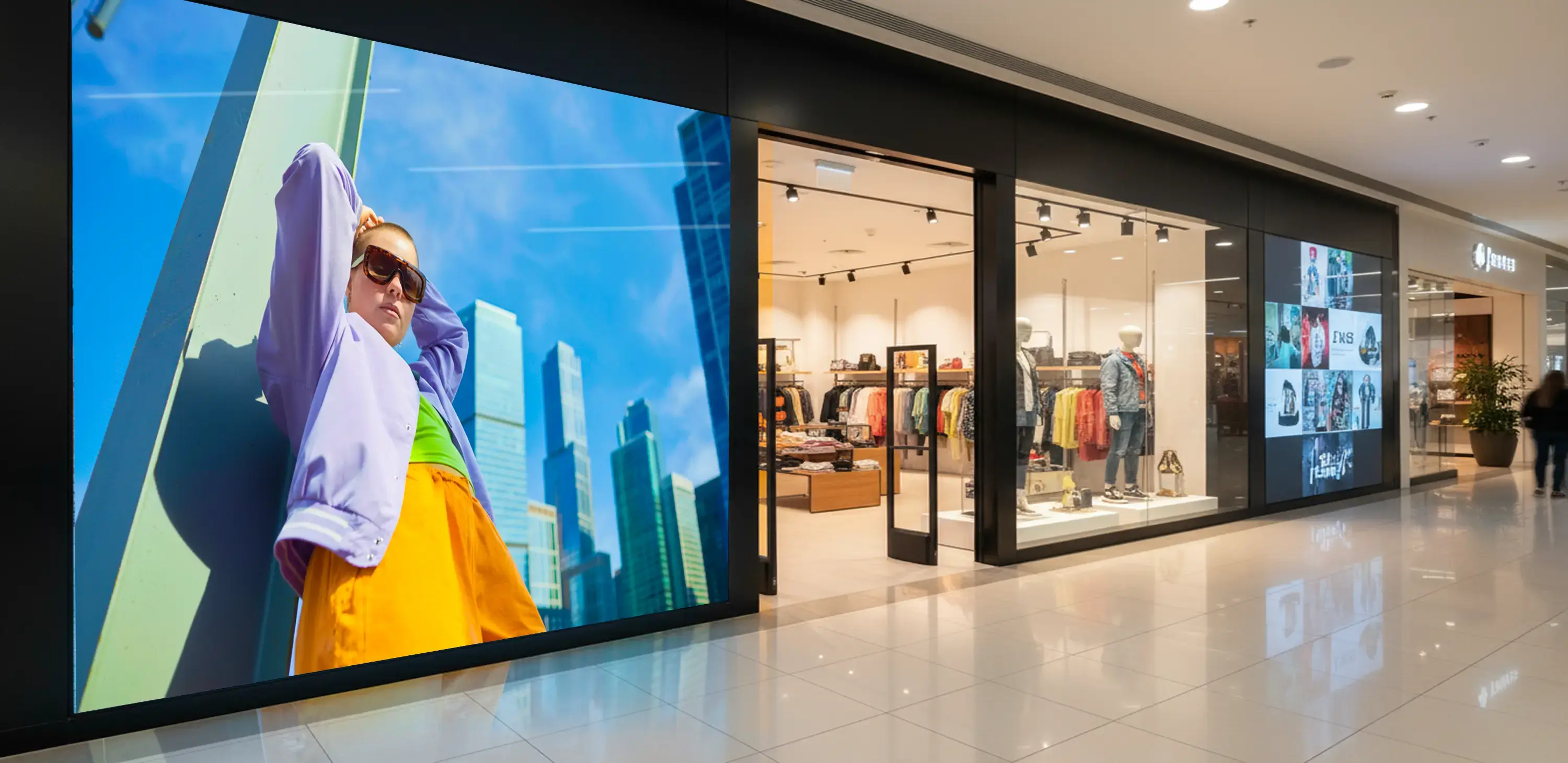 maschischemro digital signage per il retail