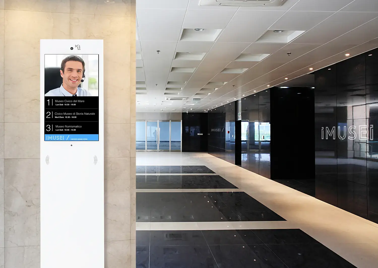 videoportineria o digital concierge per musei