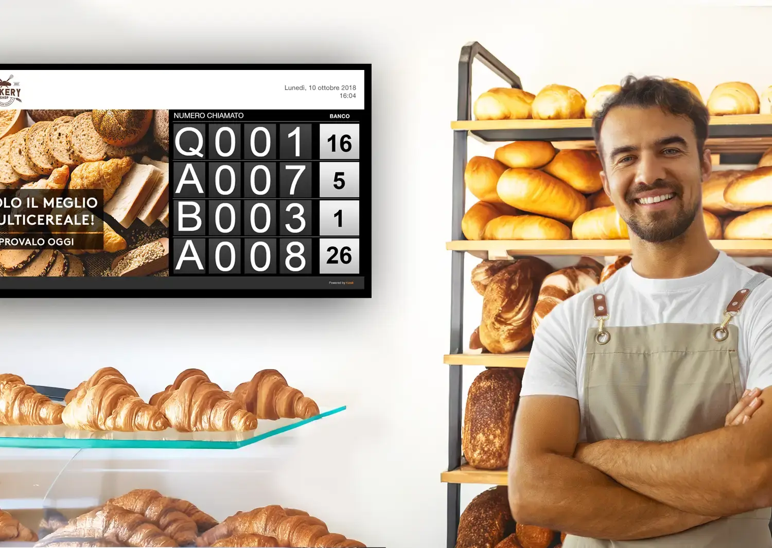 sistema di gestione code o eliminacode in negozi