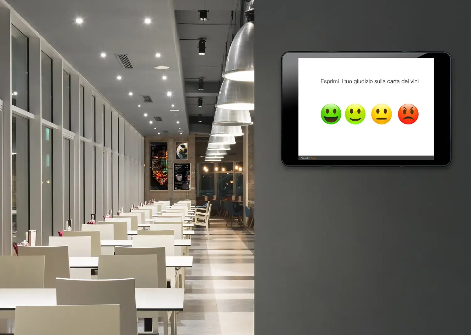 rilevazione grado soddisfazione cliente nel ristorante