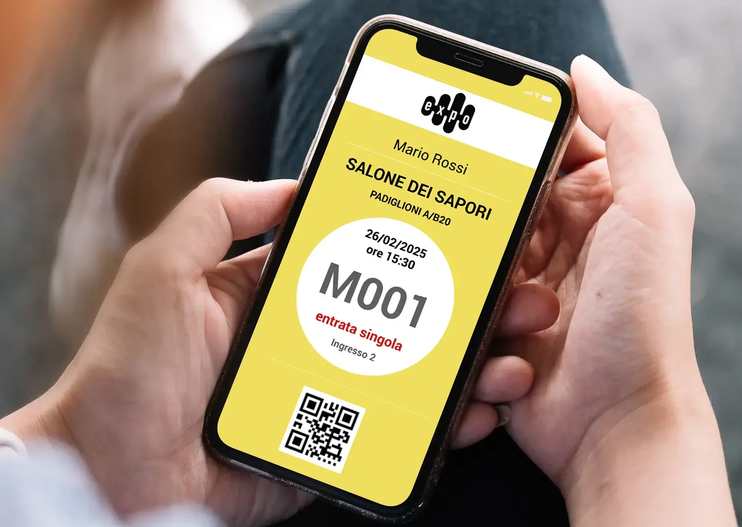 sistema di prenotazione ingressi in fiera