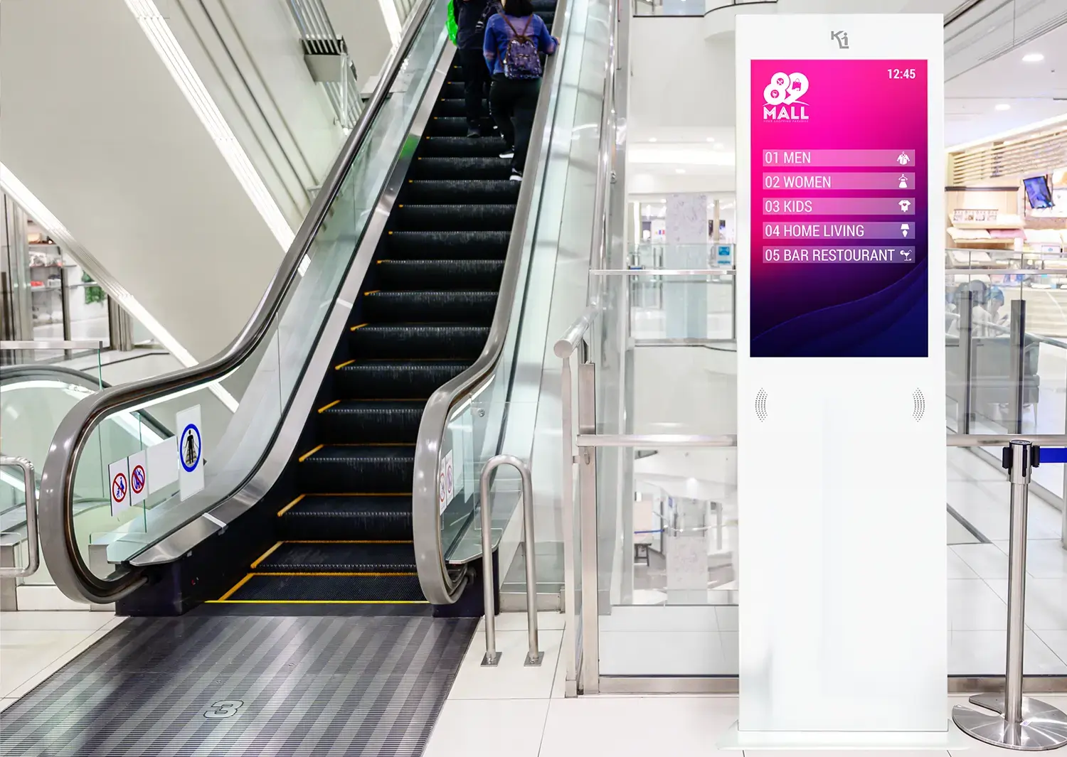 totem segnaletica digitale