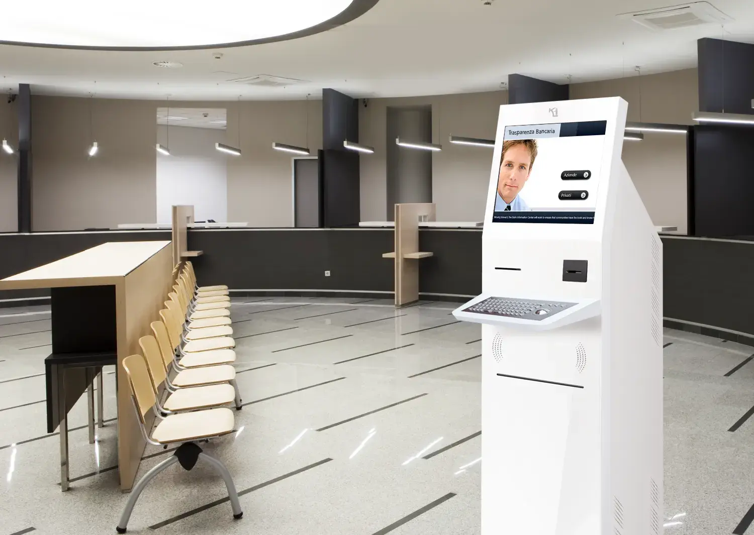 totem per la trasparenza bancaria