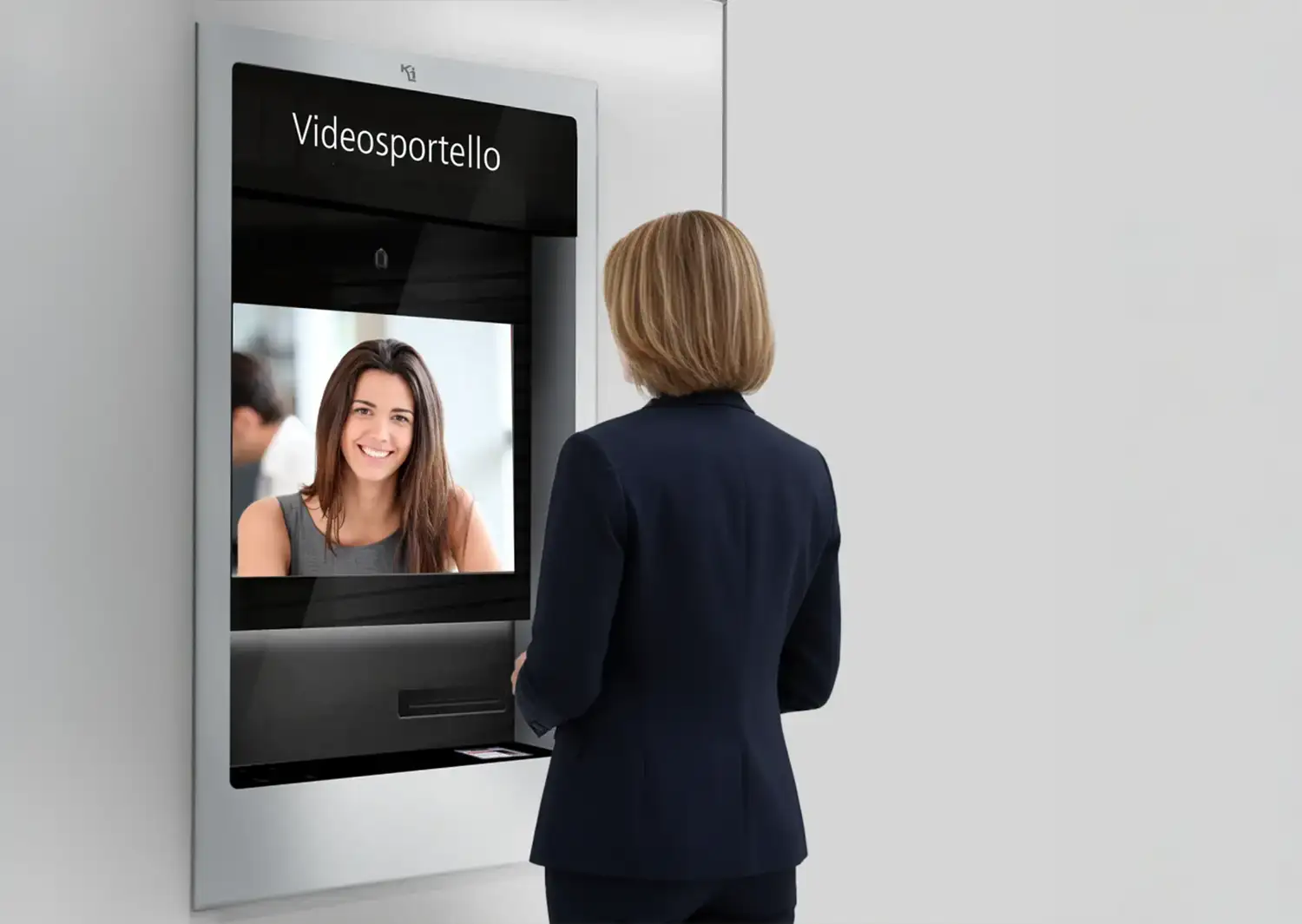 videosportello bancario