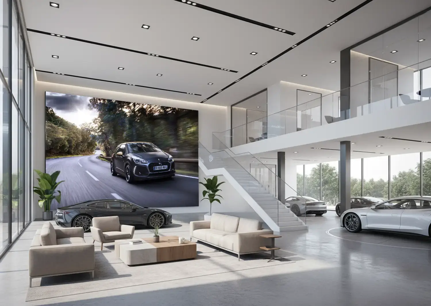 display digital signage per concessionarie automobili