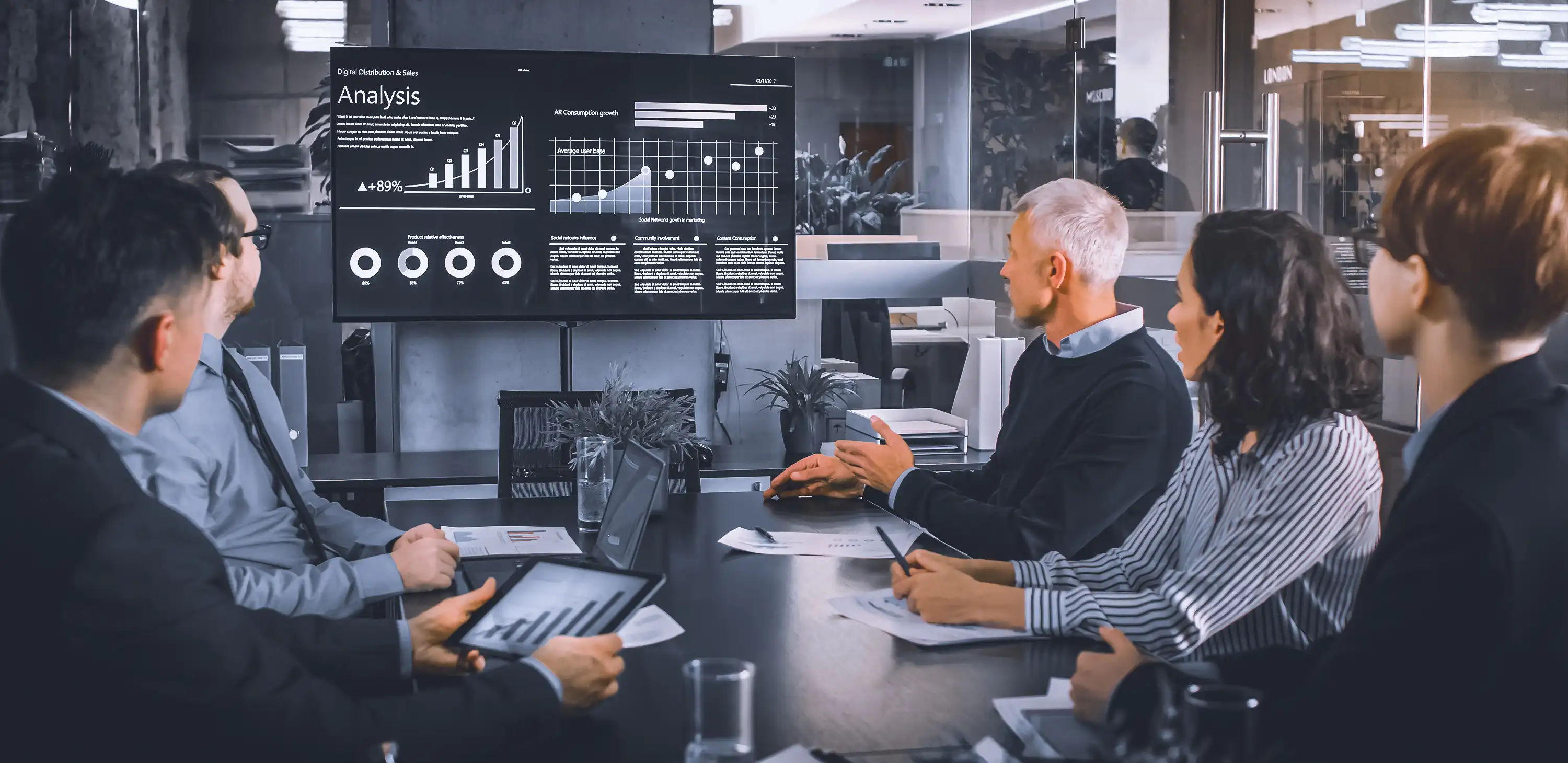 allestimento di un digital workplace