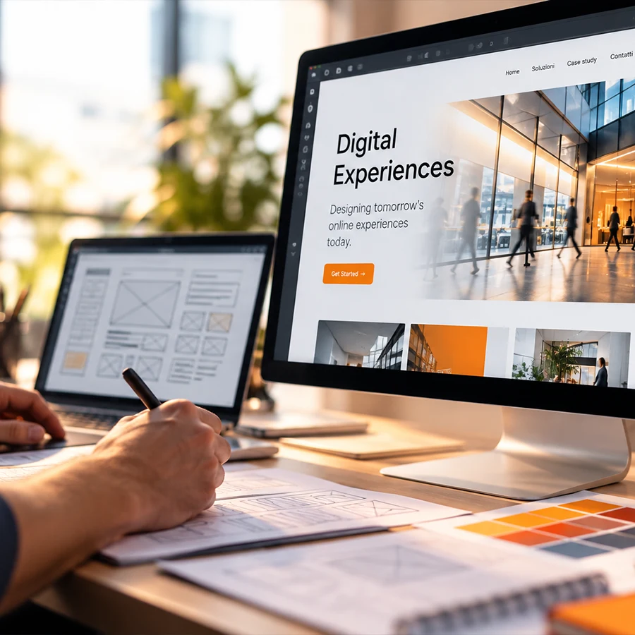 disegno e realizzazione siti web