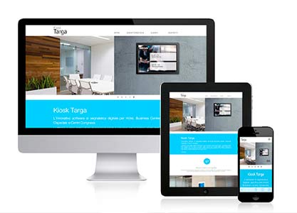 web design sito kiosktarga.it