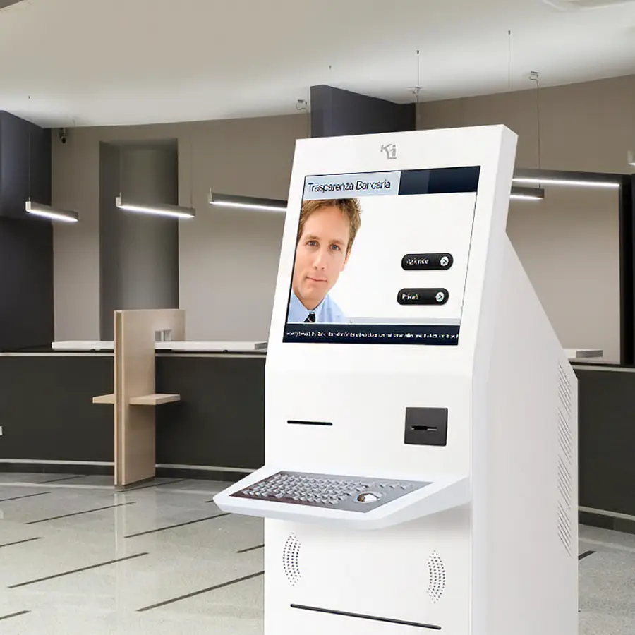 software per la trasparenza bancaria su totem